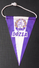 DOZSA PECS HUNGARY FOOTBALL CLUB, SOCCER / FUTBOL / CALCIO OLD PENNANT, SPORTS FLAG - Habillement, Souvenirs & Autres
