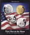 Marshall Islands Silver Proof Set 5,10,20,50 Dollars 1994 First Men On The Moon  (free Shipping Via Registered Air Mail) - Marshall