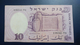 Israel-second Issue-(1958)10 Lira Sc Ien Ist-(number Note-138241-1&#x5EA;-black Number)-used - Israel