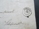 Delcampe - Altdeutschland Bden 1867 St. Blasien Stempel: St. Blasien Postablage Höchenschwald. Seltener Stempel! Faltbrief - Lettres & Documents