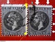 Stampe ERROR ROMANIA 1872-90, Carol I, Printed WITHOUT Line Border, ERROR  PERFORATION MISPLACED IMAGE Pairx2 - Abarten Und Kuriositäten