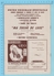 Comedien M. Marcel Chabrier Montreal Quebec  - Theatre Arcade - " Le Berceau"  Avril 1945 - 8 Pages 3 Scans - Programmes