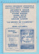 Comedien Mlle Huguette Oligny Montreal Quebec - Theatre Arcade - " La Femme En Blanc "  Octobre 1945 - 8 Pages 3 Scans - Programmes