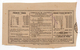 - FRANCE - LOTERIE De NICE 1884 - Billet De UN FRANC - Gros Lot 500 000 Francs - - Billets De Loterie