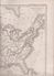 CARTE DES ETATS-UNIS DRESSEE PAR L. DUSSIEUX EN 1846 - LONGITUDE OCCIDENTALE DU MERIDIEN DE PARIS - Other & Unclassified