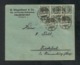 DR 1923, Inflation, Bedarfsbrief Von Halberstadt Nach Wiedelah Am 29.8.1923, Portogerecht Frankiert Mit Mi. # 273 (20x) - Oblitérés