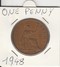 ONE PENNY 1948 - GRAN BRETAGNA - BUONA CONSERVAZIONE- LEGGI - 1 Penny & 1 New Penny