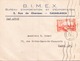 Maroc Enveloppe à En Tete BIMEX Du 7 Mai 1948 De Casablanca Pour Paris - Briefe U. Dokumente