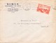 Maroc Enveloppe à En Tete BIMEX Du 1 Decembre 1950 De Casablanca Pour Paris - Briefe U. Dokumente