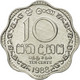 Monnaie, Sri Lanka, 10 Cents, 1988, FDC, Aluminium, KM:140a - Sri Lanka