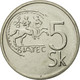 Monnaie, Slovaquie, 5 Koruna, 1993, FDC, Nickel Plated Steel, KM:14 - Slowakei