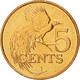Monnaie, TRINIDAD & TOBAGO, 5 Cents, 2005, Franklin Mint, FDC, Bronze, KM:30 - Trinidad & Tobago