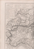 CARTE DE LA CHAINE DES ALPES DRESSEE PAR L. DUSSIEUX EN 1846 AVEC TABLEAU DES COLS DES ALPES - Carte Geographique