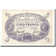 Billet, Martinique, 5 Francs, 1934-45, TTB+, KM:6 - Andere & Zonder Classificatie