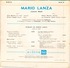 45 TOURS EP MARIO LANZA CHANTE NOEL AVE MARIA / SILENT NIGHT / PATER NOSTER / LE PREMIER NOEL RCA 86242 - Kerstmuziek