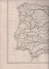 CARTE PHYSIQUE ET POLITIQUE DE L' ESPAGNE ET DU PORTUGAL DRESSEE PAR L. DUSSIEUX 1846 - ( REPUBLIQUE D' ANDORRE ) - Mapas Geográficas