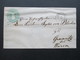 Altdeutschland Mecklemburg - Schwerin GA U2 A K2 Stempel Güstrow Nach Gramnitz Bei. Waren. Ausgabe 1856 - Mecklenburg-Schwerin