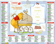 Calendrier Almanach De Naissance 2014 La Poste PTT Winnie L'ourson Tigrou Coco - Tamaño Grande : 2001-...