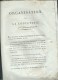 Nomination Par Marechal Bertiev De Mr Herbout Comme Lieutenant De Louveterie ( Dpt Nord) On Joint Lire Detail - Documenti Storici