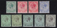 Gibilterra Re Giorgio V  1912 Yv .63,64,66,68. Varie Gradazione Di Colore MNH / MLH **/* - Gibilterra