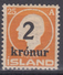 ISLANDIA 1924/26 Nº 110 NUEVO - Usados