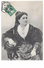 Type Provençal - Photo Blanchin Tarascon -  Cpa 1909 - Femme De Provence En Costume Traditionnel - Provence-Alpes-Côte D'Azur