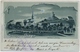 1900 - Uster Gruss Aus - Verlag Lautz 10510 AK Mondschein Lithographie Zudruck H.Aeberli Papeterie Uster Bahnhofplatz - Uster