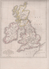 CARTES HISTOIRE ANGLETERRE ECOSSE IRLANDE DOMINATION SAXONS - DEPUIS GUILLAUME LE CONQUERANT 1066 à 1483 2 ROSES - Geographical Maps