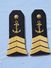 EPAULETTES MARINE NATIONALE  - GRADE  MAITRE  - état Neuf - Uniformes