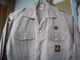 Antique Austria Scout Shirt Khaki - 4 Patches & Brass Buttons - Scoutisme