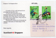 SINGAPORE RIVER / THEMATIC STAMPS-BIRDS / ADVERTISING / PUBLICITE' SCANDUTCH - 1975 - Singapore