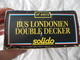 Delcampe - Solido Bus Londonien Double Decker 4402 Fabriqué En France - Camiones, Buses Y Construcción