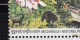 India MNH 2007, Se-tenent Set Of 5, National Parks Animal Elephant Rhino Leopard Tiger Bird Deer Buffalo Butterfly Plant - Unused Stamps