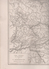 CARTE PHYSIQUE ( ORO-HYDROGRAPHIQUE ) DE L' ALLEMAGNE DRESSEE PAR L DUSSIEUX EN 1845 - TABLEAU DES MONTAGNES - Mapas Geográficas