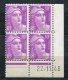 2912  FRANCE  N° 811**  Marianne De Gandon  10f Lilas Du 22/11/48   SUPERBE - 1940-1949