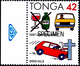 ROAD SAFETY-DON'T DRINK AND DRIVE-2 DIFF-SPECIMEN-TONGA-MNH-H1-310 - Other (Earth)