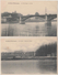 La Seine Pittoresque. 4 CPA Soisy Sous Etiolles, Bords De Seine, Ris Orangis, Le Port, Le Pont, Draveil Bords De Seine. - Autres & Non Classés