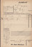 Koenigl. Bayer Staatseisenbahnen Frachtbrief FR. CARL DILCHERT, BAYREUTH 1905 PEGNITZ (2 Scans) - Historische Dokumente