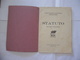 WW2 LIBRETTO STATUTO ASSOCIAZIONE NAZIONALE BERSAGLIERI 1933. - Italian