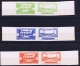 Grande Liban Part Set(3) Epreuves Avec Certificate - Unused Stamps
