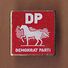 AC - DEMOCRAT PARTY OF TURKEY HORSE VINTAGE PIN - BADGE - Administrations