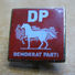 AC - DEMOCRAT PARTY OF TURKEY HORSE VINTAGE PIN - BADGE - Administrations