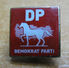 AC - DEMOCRAT PARTY OF TURKEY HORSE VINTAGE PIN - BADGE - Administrations