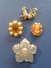 Lot De Broches Ancien En Or Plaqué - Brooches