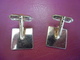 BOUTONS De MANCHETTE Carré - La Paire - Cuff Links & Studs