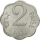 Monnaie, INDIA-REPUBLIC, 2 Paise, 1975, SPL, Aluminium, KM:13.6 - Inde