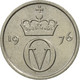 Monnaie, Norvège, Olav V, 10 Öre, 1976, SPL, Copper-nickel, KM:416 - Norvège