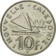 Monnaie, Nouvelle-Calédonie, 10 Francs, 1983, Paris, SPL, Nickel, KM:11 - Nouvelle-Calédonie