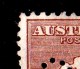 Australia 1923 Kangaroo 6d Chestnut 3rd Wmk Perf OS Used - Listed Variety - Used Stamps