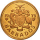 Monnaie, Barbados, Cent, 1973, Franklin Mint, FDC, Bronze, KM:10 - Barbados (Barbuda)